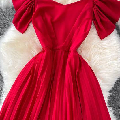 Cute Chiffon Short Dress Fashion Dress  10757
