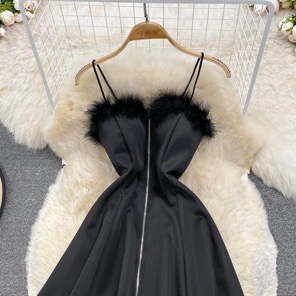 Cute A Line Christmas Dress  10785