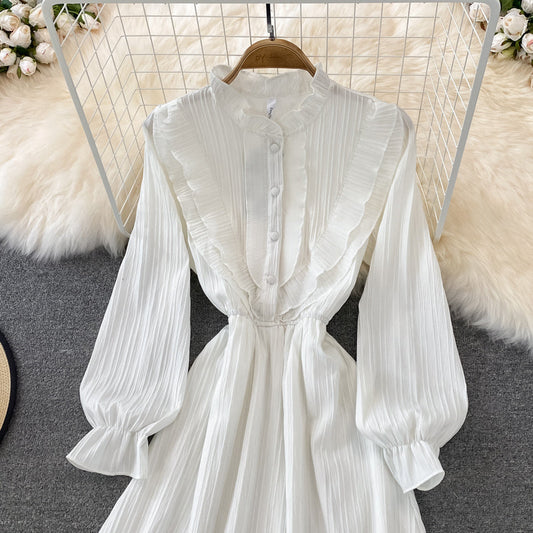 Sweet A Line Chiffon Short Dress Fashion Dress  10796