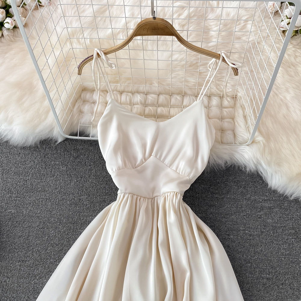 Cute V Neck Short Dress Fashion Dress  10697