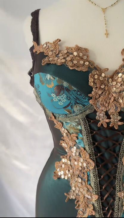 Turquoise Green Shiny Fashion Short/Mid-Length Chiffon Sequin Homecoming Dress Birthday Party Dress gh5008