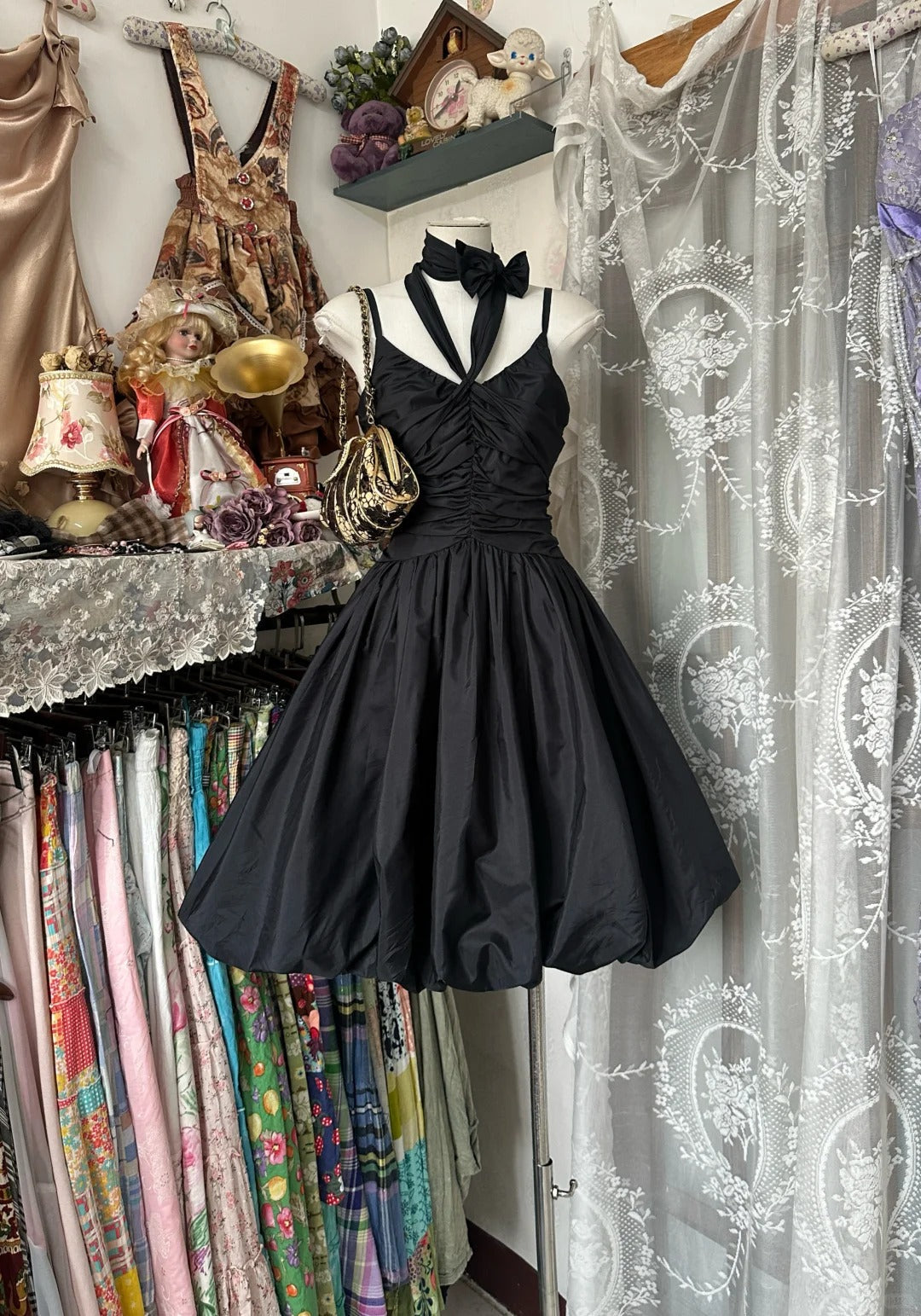 Black Vintage Dresses Homecoming Dress Short Prom Dress Party Dress    cg26046