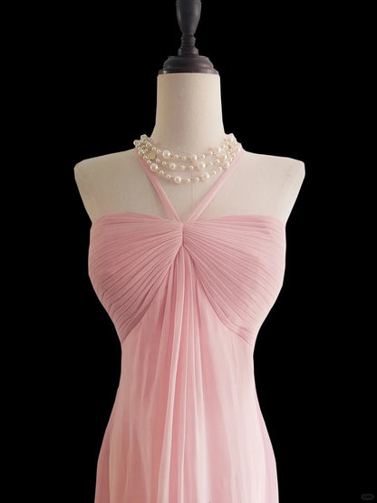 Pink Vintage Long Party Dress Evening Dress Prom Dresses     cg25758