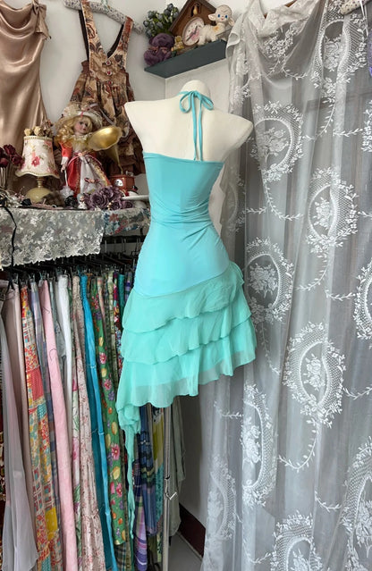 Halter Cocktail Dresses Homecoming Dress Short Prom Dress Party Dress    cg26011