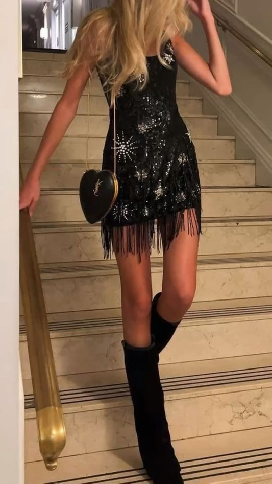 Black Sexy Short Party Dress Cocktail Dresses Homecoming Dress     cg25773