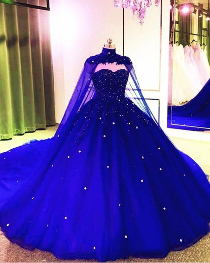 Vestidos de fiesta azul real, vestido de baile, vestido de princesa para quinceañera de 16 años