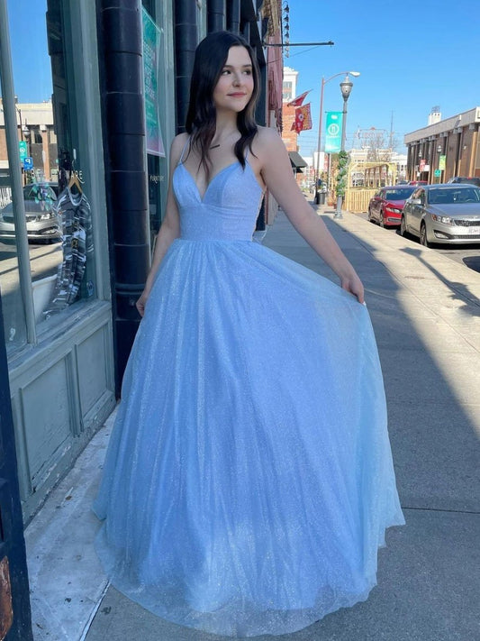 Vestido de fiesta largo de tul con escote corazón sencillo, vestido de noche con lentejuelas