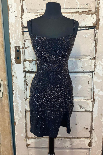 Vestido corto ajustado amarillo para fiesta de bienvenida, vestidos semi formales con cuentas de cristal
