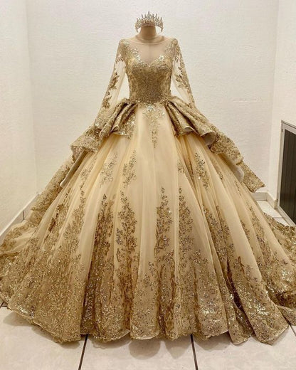 Hermoso vestido de quinceañera con bordado de cuentas, largo hasta el suelo, para fiesta de graduación, cumpleaños, noche, baile, TP4539
