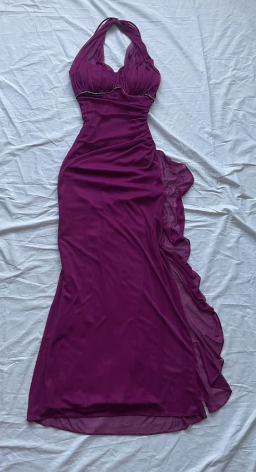 Unique Chiffon Long Prom Dress Stylish Party Dresses