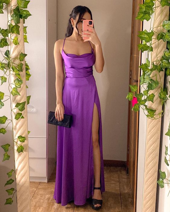 Vestido de fiesta largo de moda de corte A, vestido de noche formal sin tirantes