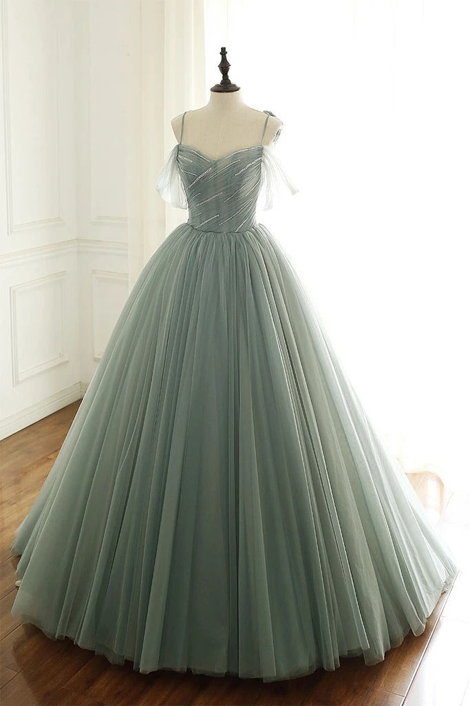 Vestidos de fiesta largos de tul románticos de Olivia, vestidos de fiesta para cumpleaños