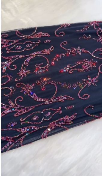 Gorgeous Bodycon Off Shoulder Exquisite Beaded Long Tulle Ball Gown Evening Dress gh3156