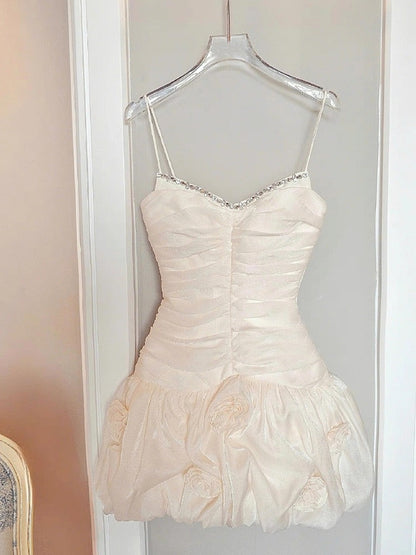 Vestido corto formal de fiesta, graduación, baile, DH2765