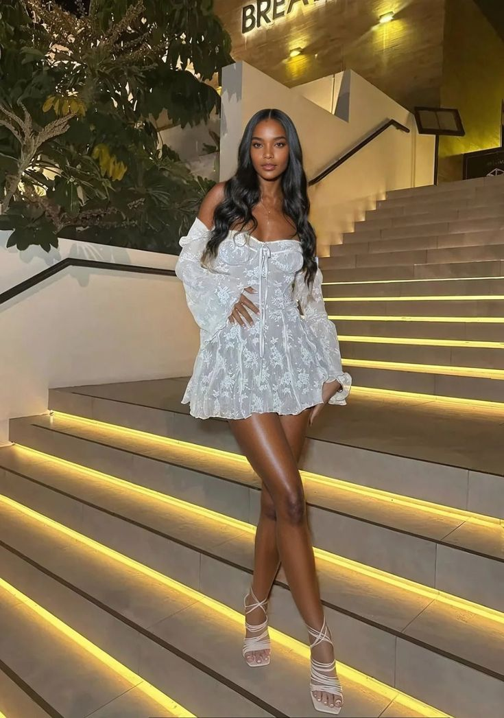 Classy White Lace Off The Shoulder Birthday Outfits A Line Homecoming Dress S486