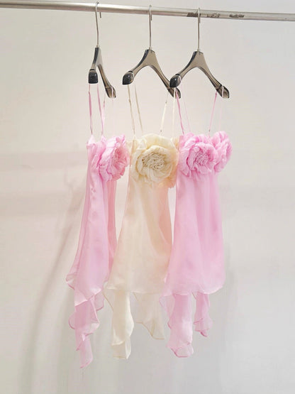Vestidos de fiesta cortos rosas con tirantes finos, corte A, elegantes y cortos, para cóctel, de noche, para 16 cumpleaños, DH2775