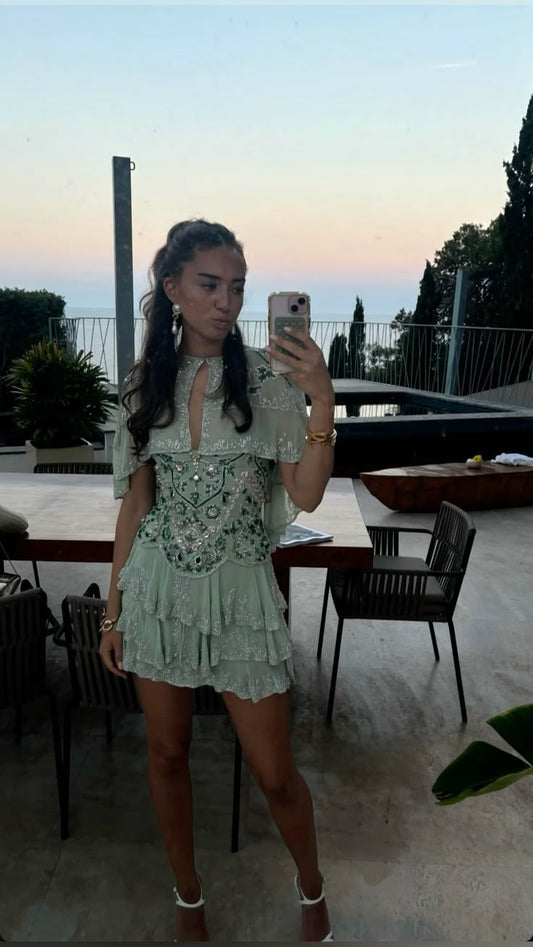Vintage A Line Spaghetti Straps Chiffon Formal 8th Grade Homecoming Dresses Summer Middle School Hoco Dress 18th Birthday Outfits DH1080