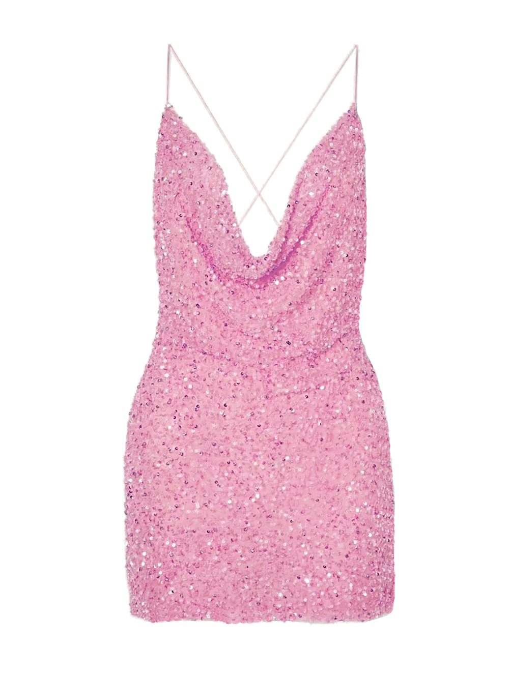 Cute Sheath Spaghetti Straps Pink Sequin Mini Short Formal 8th Grade Homecoming Dresses Summer Middle School Hoco Dress Homecoming Outfits DH1092