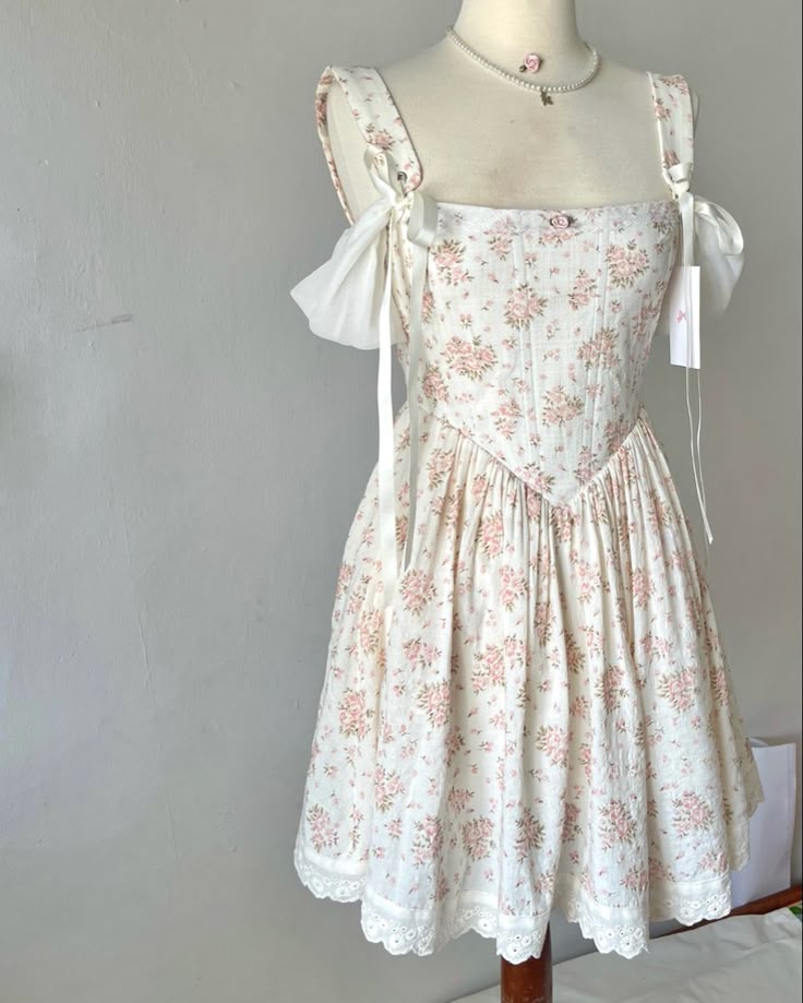 Lindos vestidos de fiesta de verano de corte A, con escote cuadrado y estampado floral, cortos y formales para octavo grado, DH113