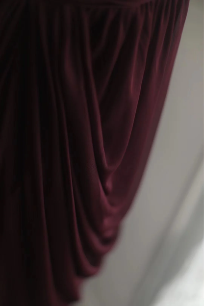 Retro A line Strapless Burgundy Chiffon Mini Short Formal 8th Grade Homecoming Dresses Summer Middle School Hoco Dress 16th Birthday Outfits DH1309