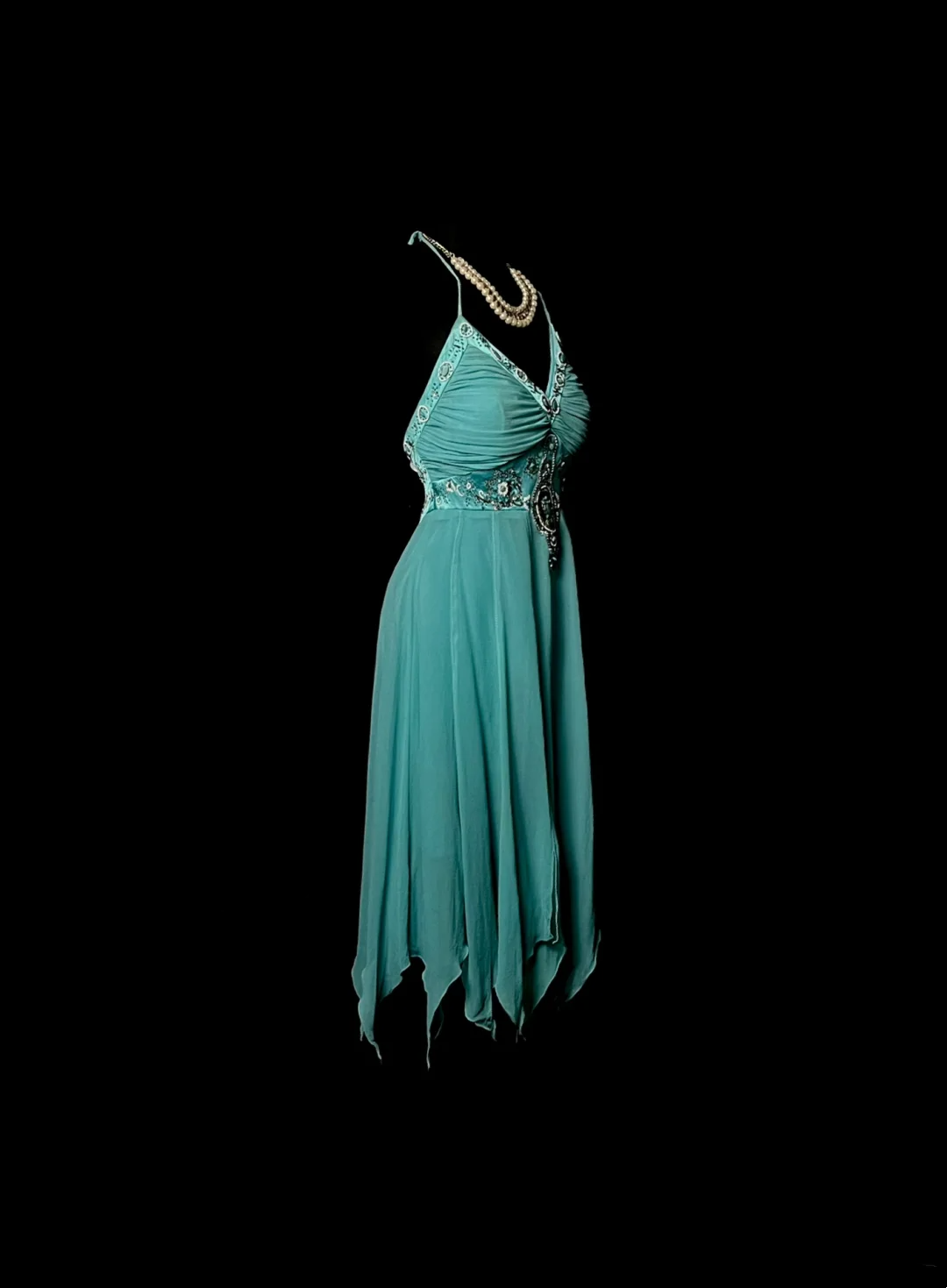 Vintage A line Halter Blue Chiffon Formal 7th Grade Homecoming Dresses Middle School Short Prom Dress Hoco Outfits DH1324