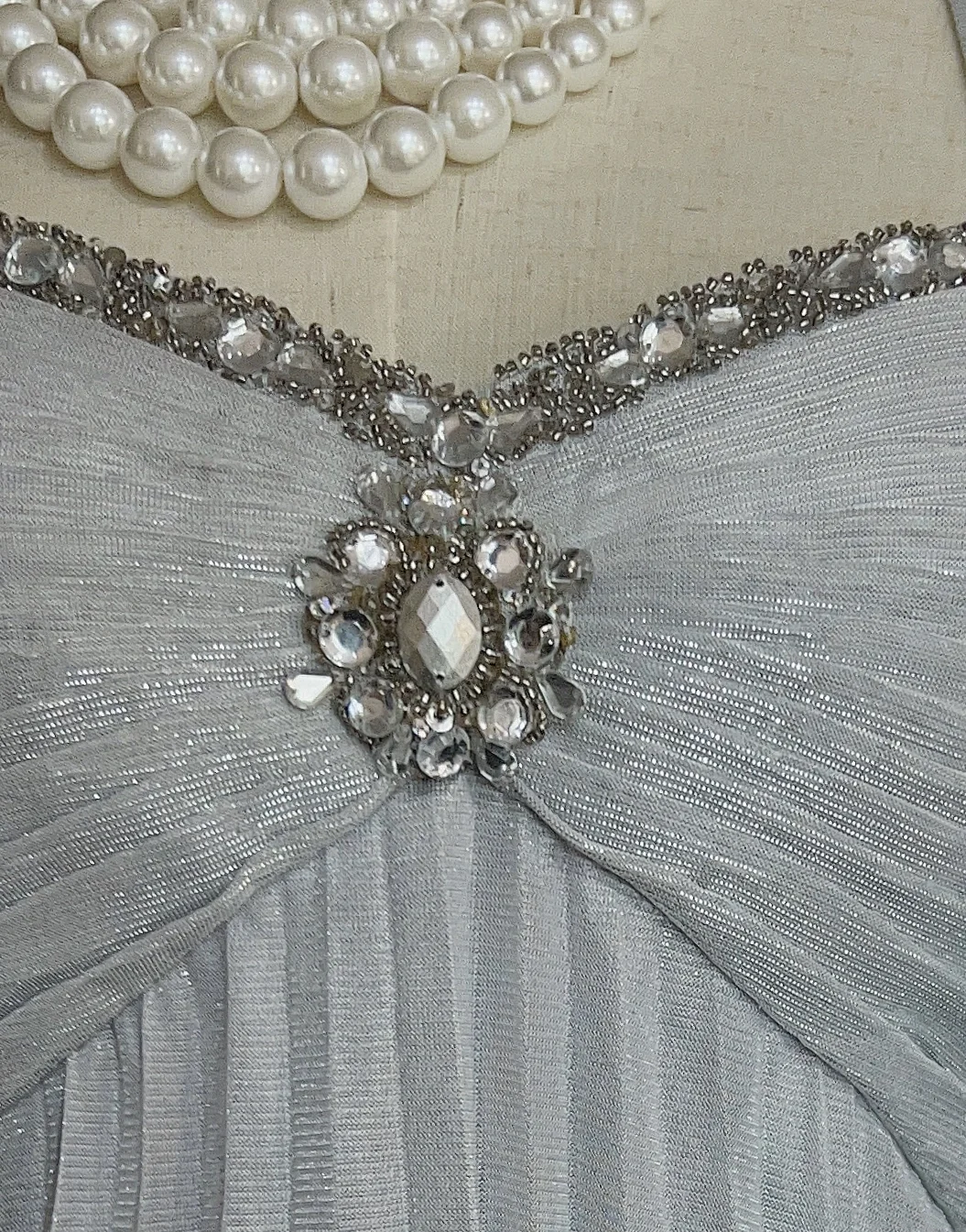 Vestido corto de fiesta de tul gris con tirantes finos, corte A, moderno, para octavo grado, para escuela secundaria, DH1436