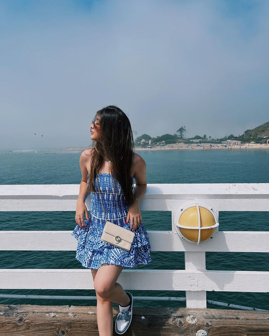 Vestido de fiesta de encaje azul, sin tirantes, bonito, para graduación, corto, para cóctel, para secundaria, Hoco Outfits DH1601