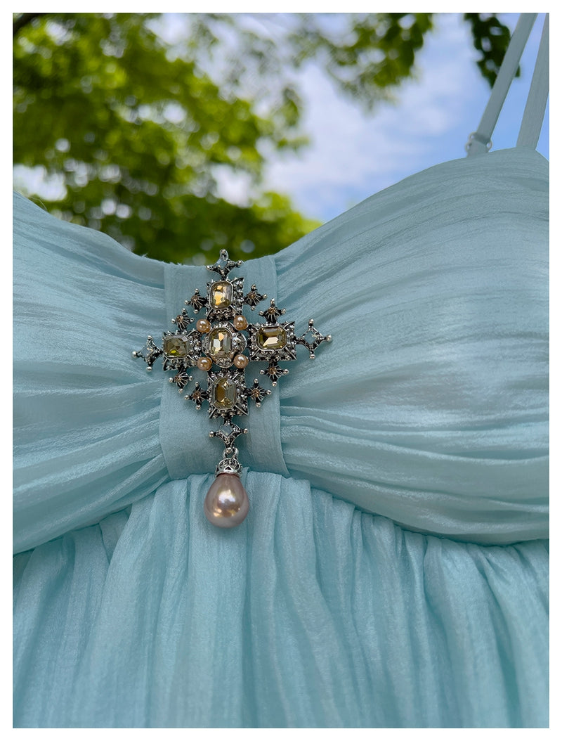 Cute A Line Spaghetti Straps Blue Backless Grad Dress Inspo Short Mini Formal 8th Grade Homecoming Dresses High School Hoco Court Dress Graduation Dress Hoco Outfits DH1903