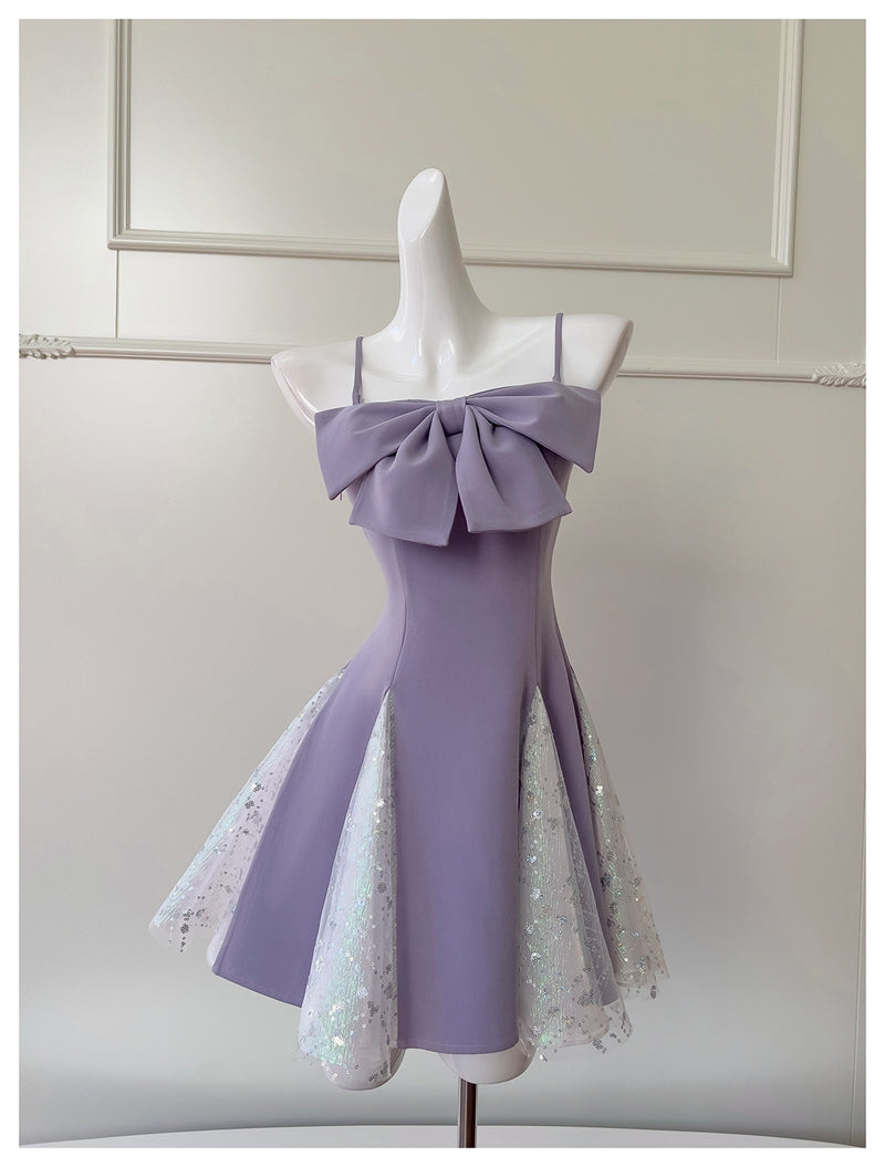 Pretty A Line Spaghetti Straps Corset Back Grad Dress Inspo Short Mini Formal 8th Grade Homecoming Dresses High School Hoco Court Dress Graduation Dress Hoco Outfits DH1907