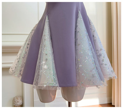 Pretty A Line Spaghetti Straps Corset Back Grad Dress Inspo Short Mini Formal 8th Grade Homecoming Dresses High School Hoco Court Dress Graduation Dress Hoco Outfits DH1907