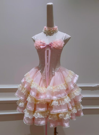 Modest Ball Gown Spaghetti Straps Sleeveless Lace Grad Dress Inspo Short Mini Formal 8th Grade Homecoming Dresses High School Hoco Court Dress Graduation Dress Cocktail Gown Birthday Outfits D1938