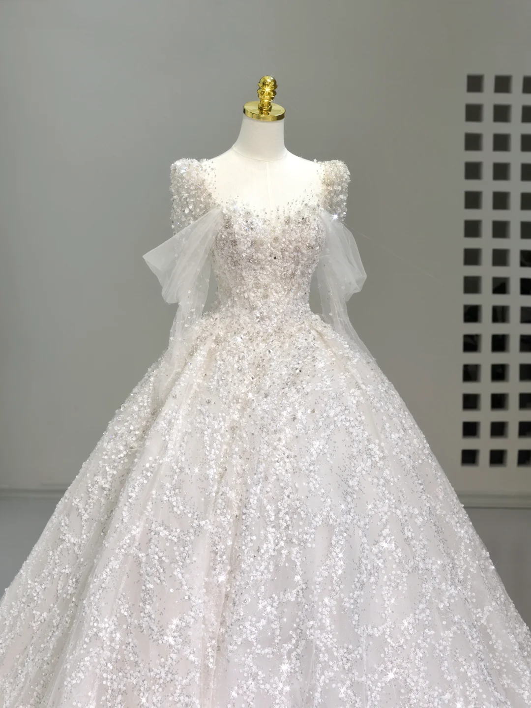 Vestido de novia romántico, vestido de novia, vestido de fiesta, escote cuadrado, vestido de novia de satén, vestidos de novia blancos, vestidos de novia modestos DH2041