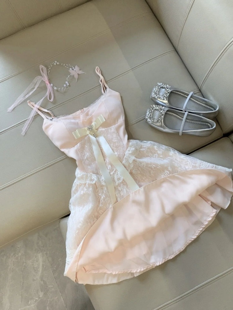 Cute A Line Spaghetti Straps Pink Tulle Formal 8th Grade Homecoming Dresses Middle School Short Cocktail Gown Graduation Dress Hoco Outfits DH2092