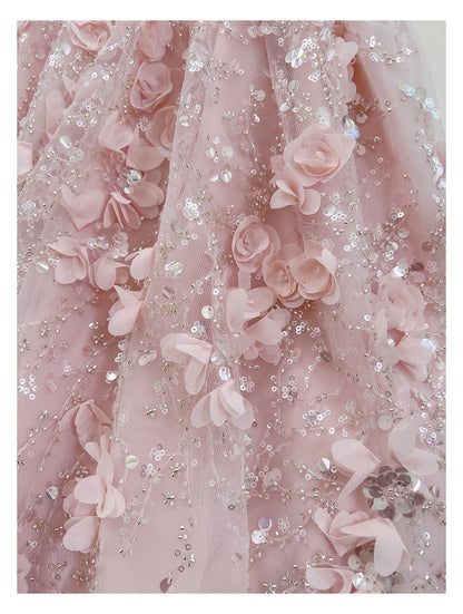 Modest A Line Spaghetti Straps Pink Sequin Formal 8th Grade Homecoming Dresses Middle School Short Birthday Gowns Graduation Dress Hoco Outfits DH2104