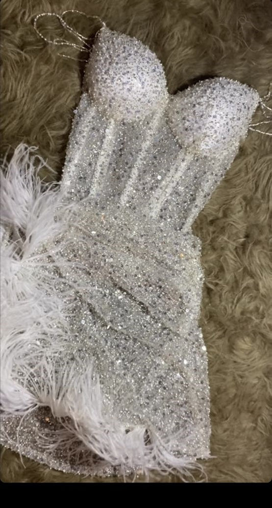 Vestido corto ajustado blanco con tirantes finos y lentejuelas para fiesta de bienvenida, cóctel, graduación, Hoco, DH2140