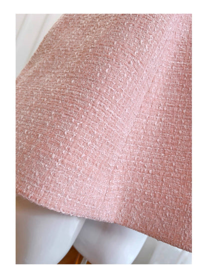 Vestido corto rosa de fiesta con tirantes finos, corte A, para graduación, para estudiantes de secundaria, para 17.º cumpleaños, DH2188