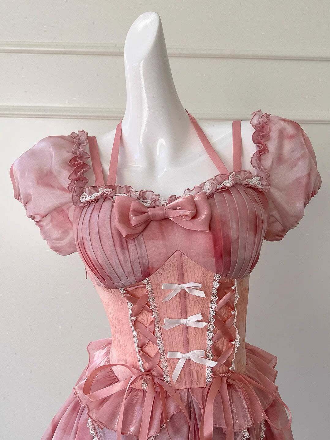 Vestido de fiesta corto con escote cuadrado y espalda de corsé rosa, vestido de cóctel formal, vestido de fiesta de verano para secundaria, atuendos para fiesta de bienvenida, atuendo para cumpleaños número 19 DH2191