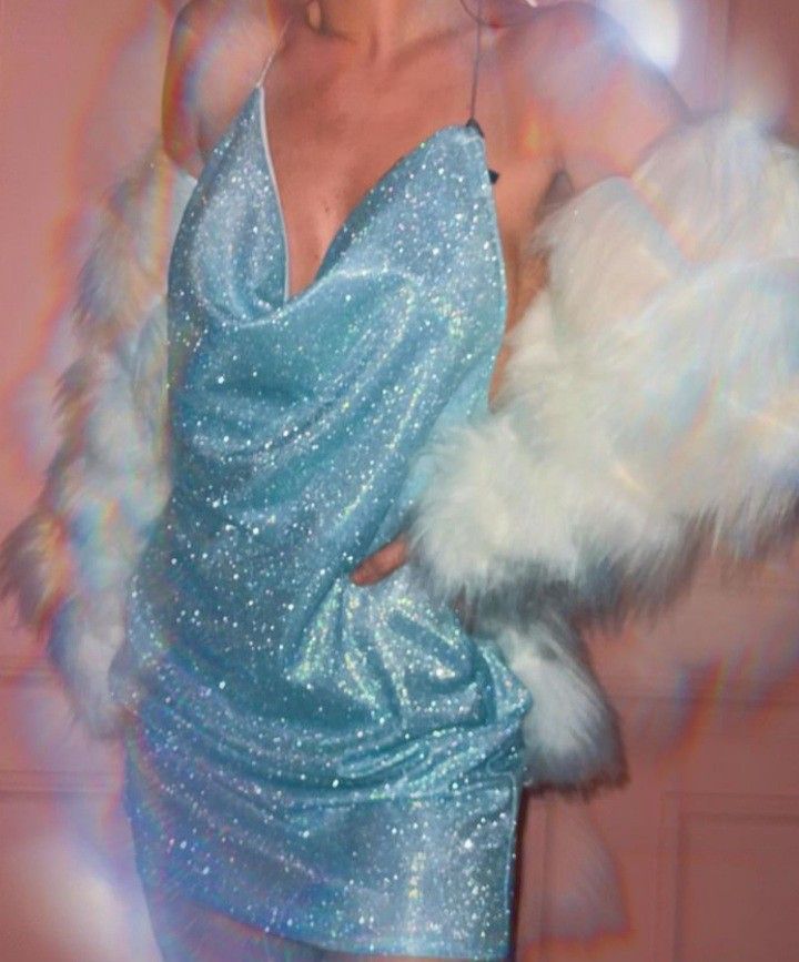 Vestido azul corto de fiesta, con escote halter y lentejuelas, para graduación, cóctel, graduación, DH2238