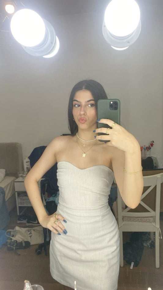 Hermosos vestidos de fiesta formales con escote en forma de corazón y lentejuelas blancas, vestidos cortos para el 21.º cumpleaños, vestidos de graduación, mini vestidos de cóctel DH2267