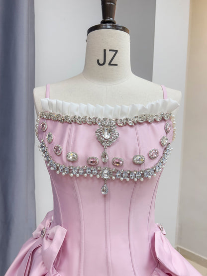 Vestido de fiesta modesto con tirantes finos de satén, corto, formal, para regreso a casa, para estudiantes de secundaria, para cumpleaños número 18, vestido de graduación, vestido de cóctel DH2289