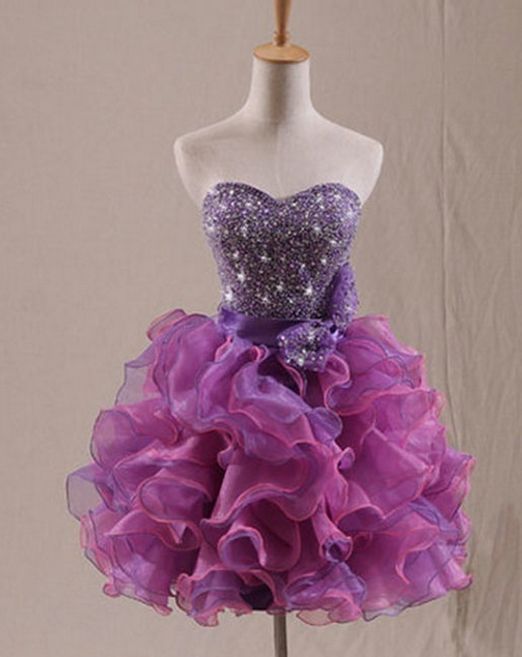 Hermoso vestido de fiesta con escote corazón y corte uva, vestidos formales de bienvenida, vestidos cortos para cumpleaños número 21, vestido de graduación, mini vestidos de cóctel DH2383