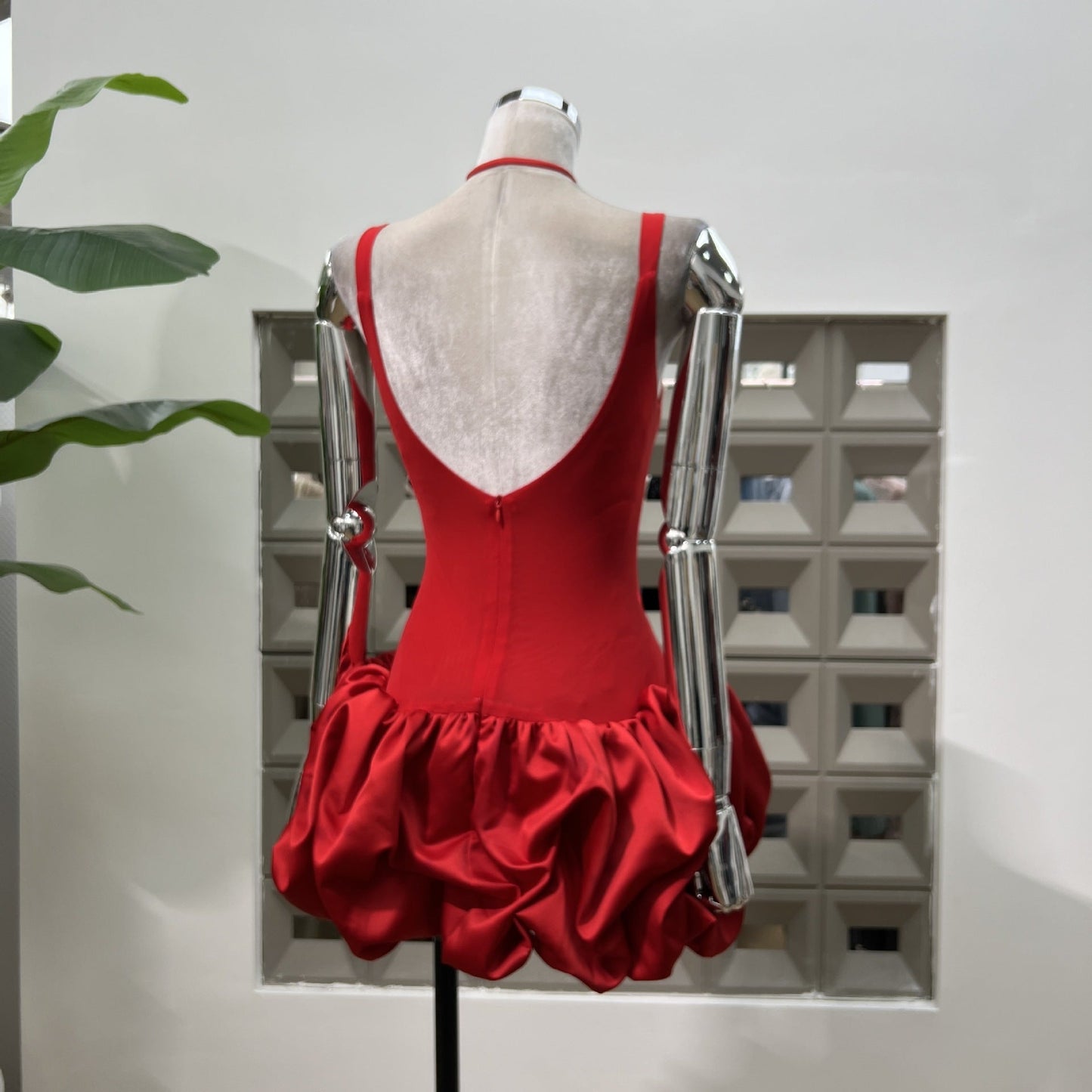 Vestido blanco corto ajustado de fiesta, con escote cuadrado y corte ajustado, para celebrar 18 años, graduación y cóctel, DH2468