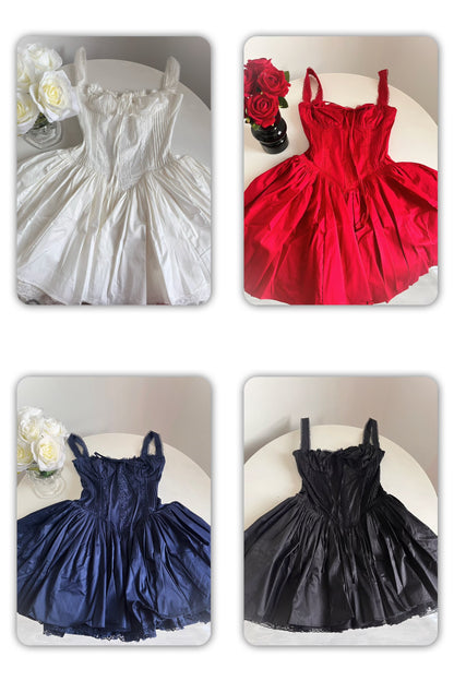 Simple A line Square Neck White Short Homecoming Dress Summer Hoco Dresses Mini Cocktail Dress DH2470