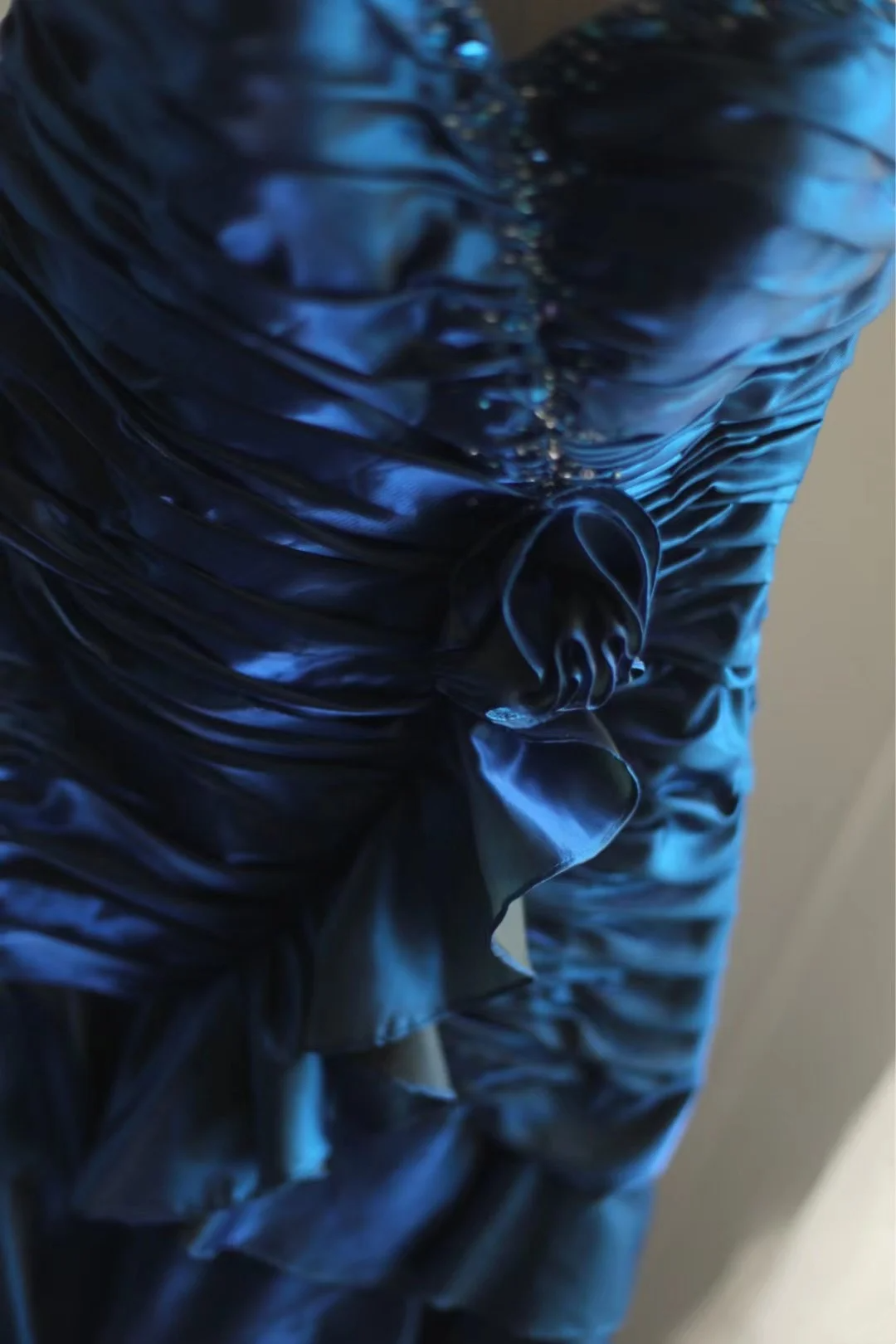 Vintage Sheath Sweetheart Satin Navy Blue Formal Homecoming Dresses 18th Birthday Outfits Graduation Dress Short Mini Hoco Dresses DH2557