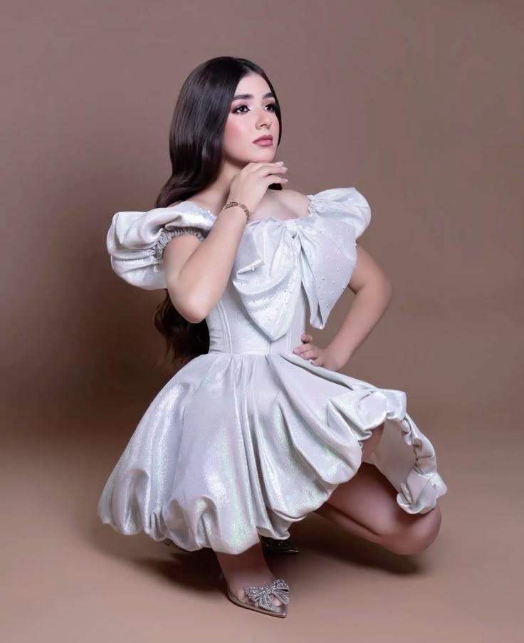 Vestido de fiesta elegante con escote cuadrado plateado, vestido formal para regreso a casa, minivestido de cóctel para escuela secundaria, vestido corto de fiesta de noche, DH2720