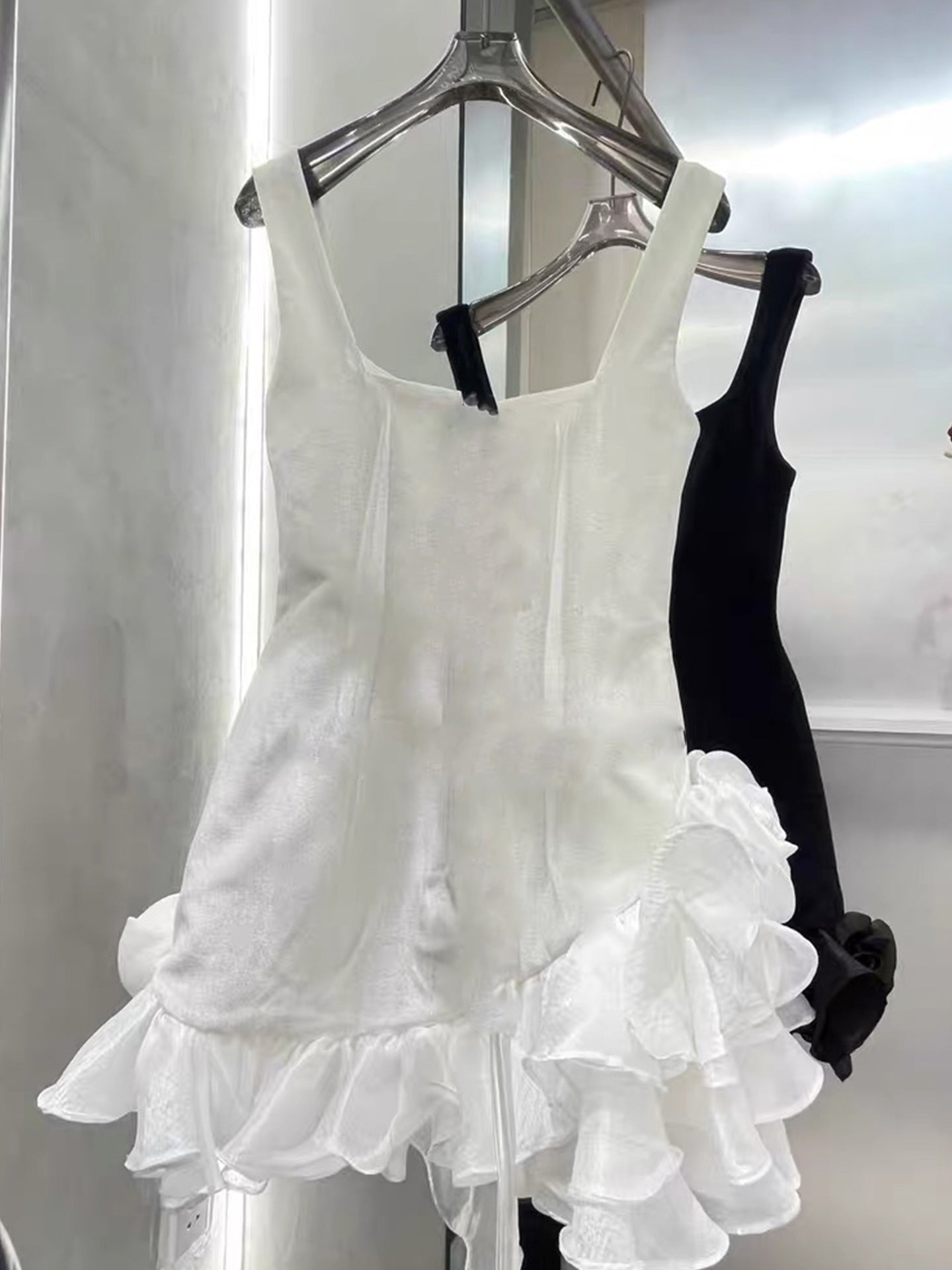 Pretty Sheath Square Black Velvet Short Formal 8th Grade Homecoming Dresses Middle School Hoco Dress Graduation Outfits DH435