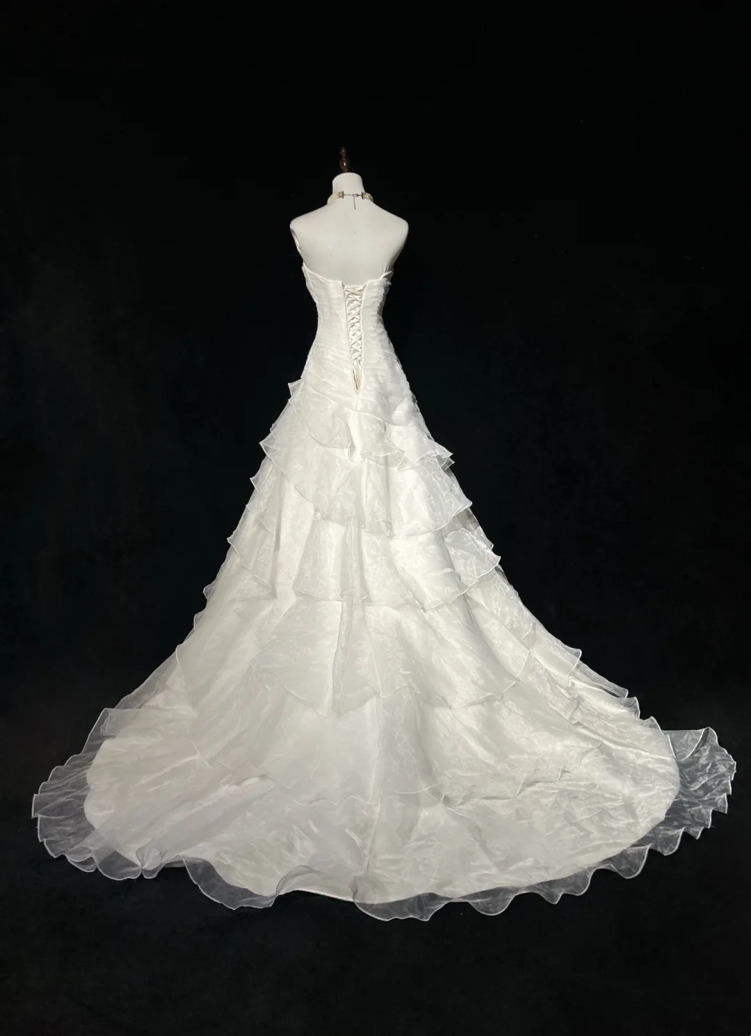 Vestido de novia retro de los años 50 y 40, con tirantes finos, blanco, largo, DH555