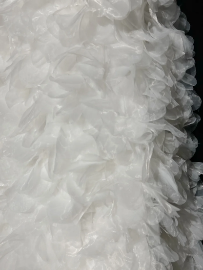 Vestido de novia vintage de los años 70, vestido de fiesta con tirantes finos de tul blanco, vestidos de novia largos, vestidos de novia elegantes, vestido de novia DH565