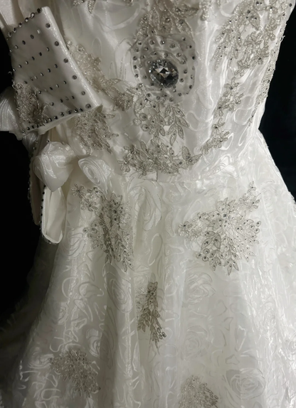 Vestido de novia retro de los años 50 y 40, estilo sirena, tirantes finos, tul, largo, elegante, DH566