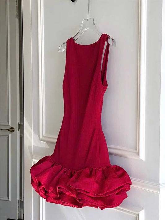 Cute Sheath Scoop Sleeveless Burgundy Short Formal 8th Grade Homecoming Dresses Summer Middle School Hoco Dress Homecoming Outfits DH600